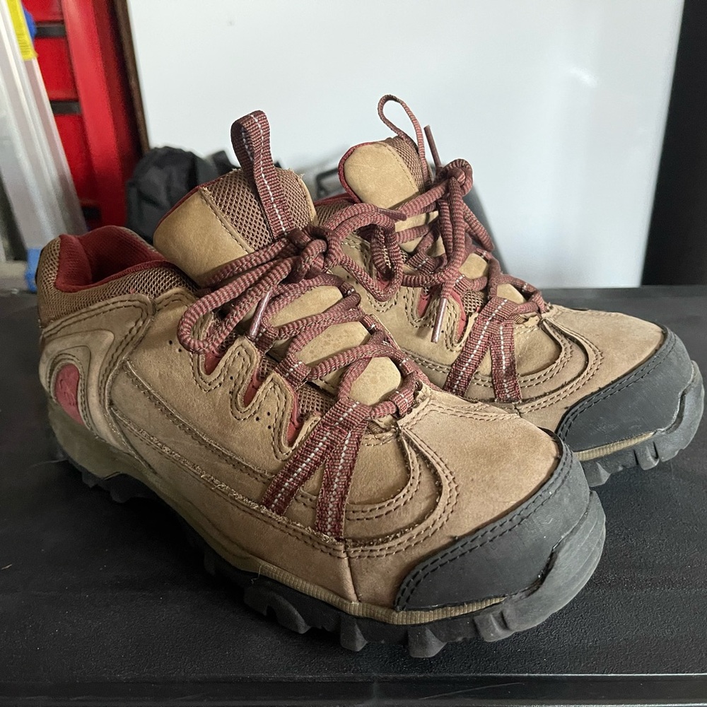 Wolverine Maggie Womens Brown Steel Toe Slip Resistant Work Shoes 7.5W